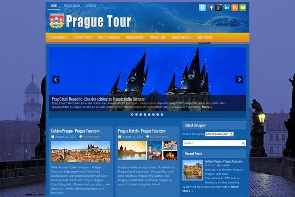 Vacations theme websites examples