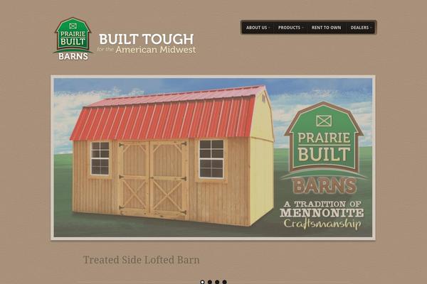 Büro theme site design template sample