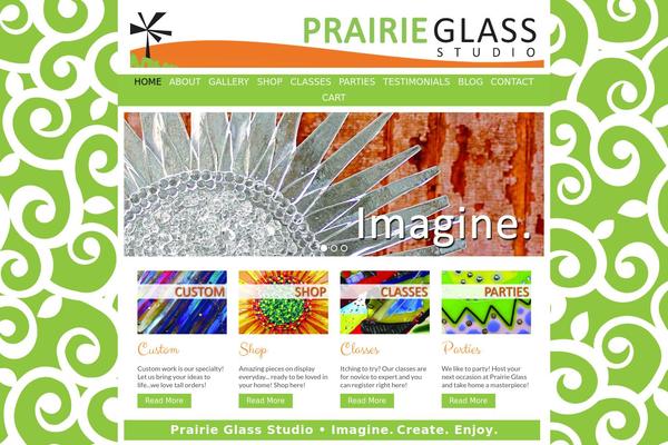 prairieglassart.com site used Christian