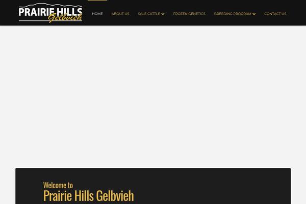 prairiehillsgelbvieh.com site used X Child