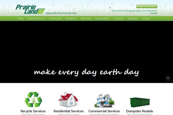 prairielanddisposal.com site used Pl