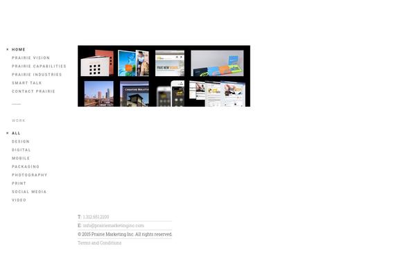 prairiemarketinginc.com site used Peak
