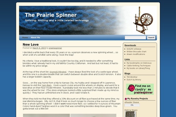 prairiespinner.com site used Weaver