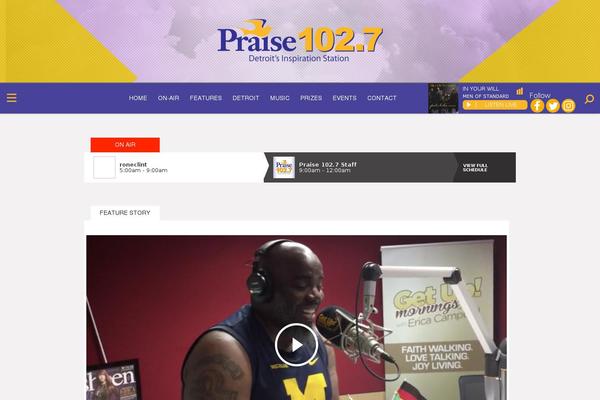 praise1027detroit.com site used Experience-engine-v2