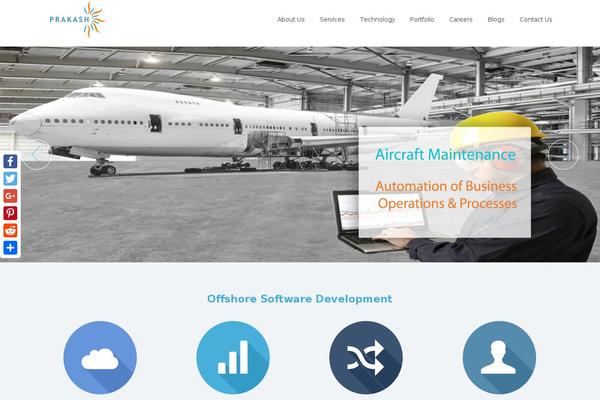 Hub theme site design template sample
