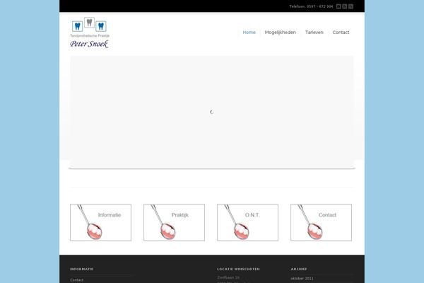 SpicePress theme site design template sample