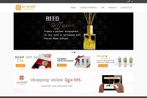 Pinnacle theme site design template sample