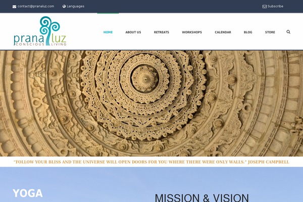 pranaluz.com site used Navywp