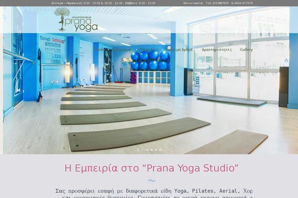 Yoga-fit theme site design template sample