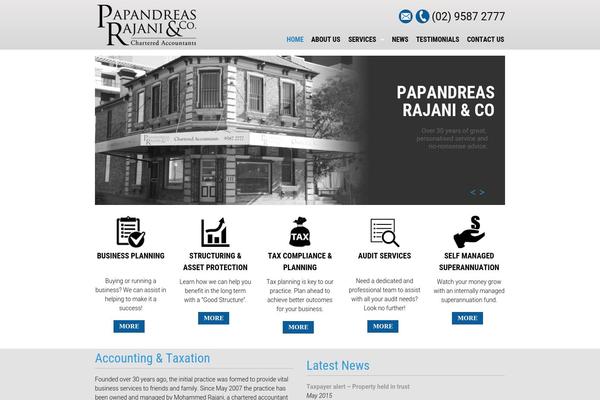 Canvas-child theme site design template sample