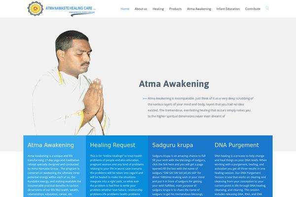 HealthCenter theme site design template sample