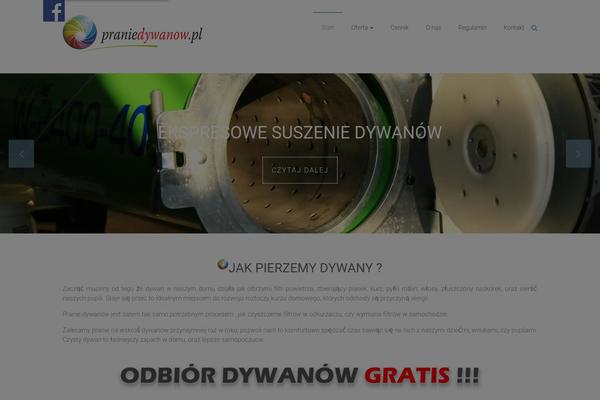 Ample theme site design template sample