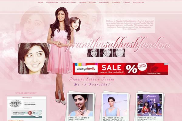 Polaroids theme site design template sample