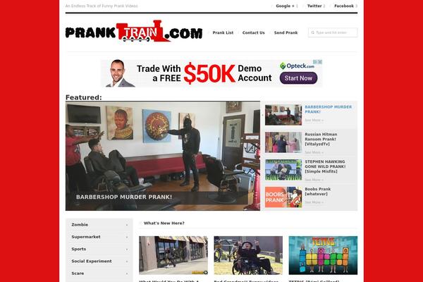 VideoPro theme site design template sample