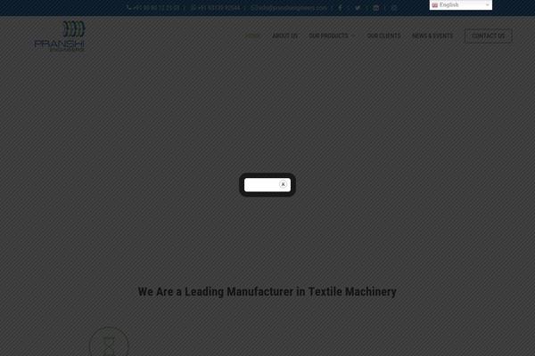 Site using Salient-core plugin