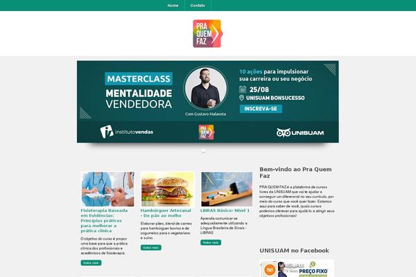 praquemfaz.com site used Cap-template