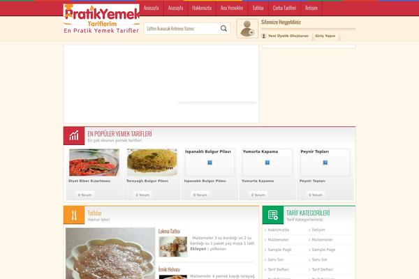 pratikyemektariflerim.com site used Ytema