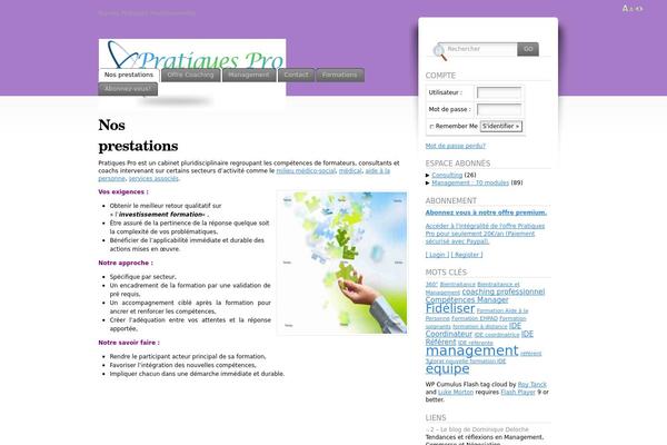 Site using Dave's WordPress Live Search plugin
