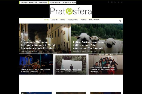 NewsMag theme site design template sample