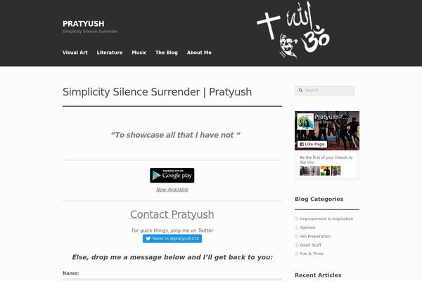 Site using Contact Form Clean and Simple plugin