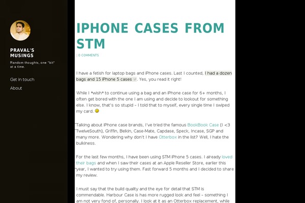 Site using Inline Tweet Sharer plugin