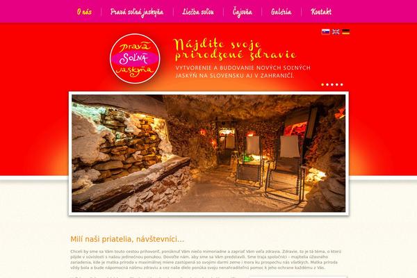 pravasolnajaskyna.sk site used Theme1725