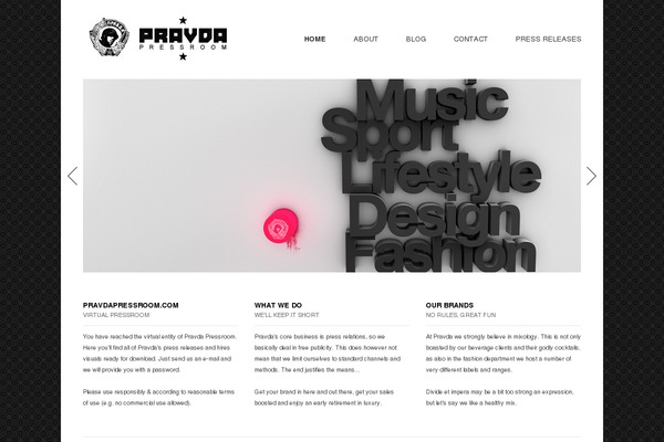 Minim theme websites examples