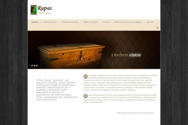 Modernize theme site design template sample