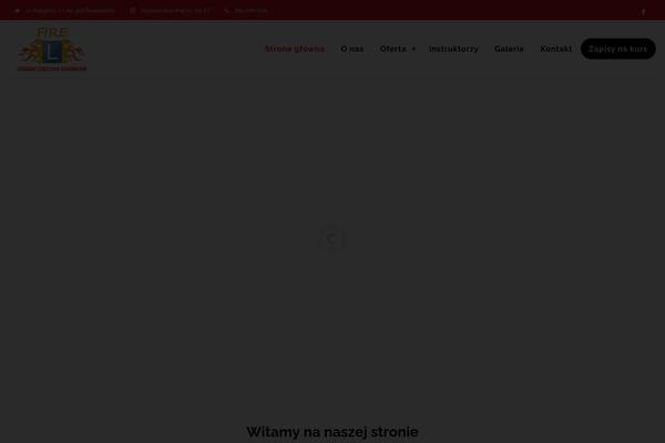 Logistic theme site design template sample