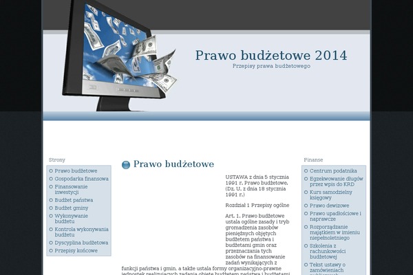 prawobudzetowe.pl site used Internet_money_maker_bue101