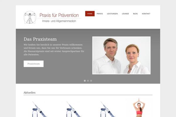 zeeNoble theme site design template sample
