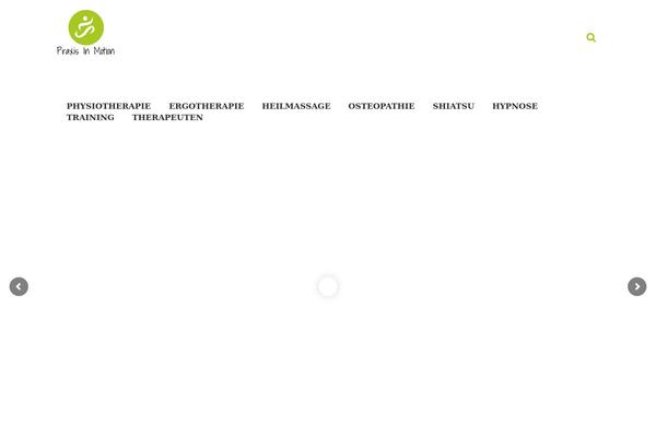 Green theme site design template sample