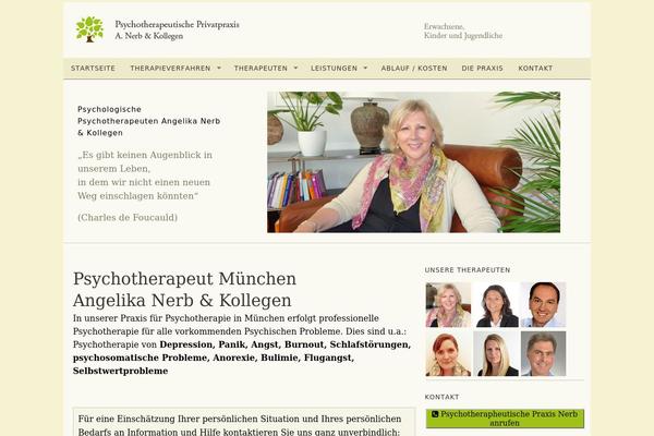 Praxis theme site design template sample