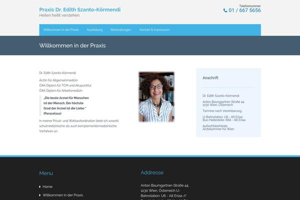 Medica Lite theme site design template sample
