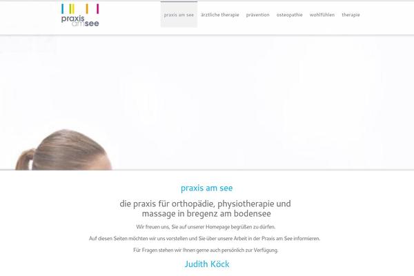 Rivers theme site design template sample