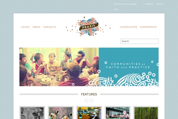 Site using WP Symposium Toolbar plugin