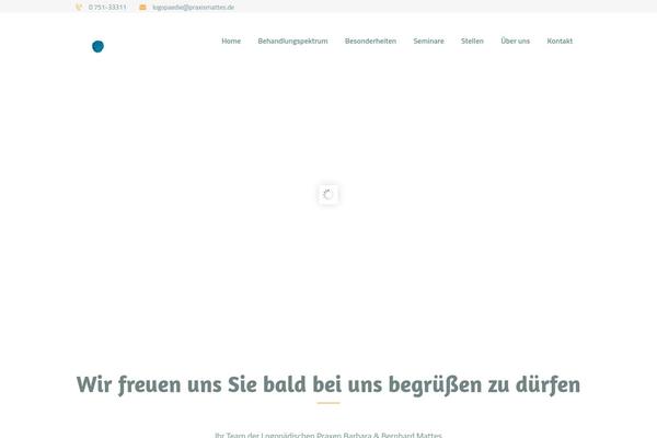 Hypnotherapy theme site design template sample