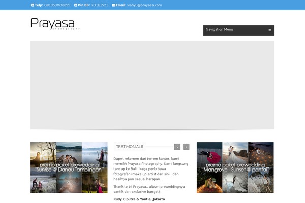 Madrid theme site design template sample