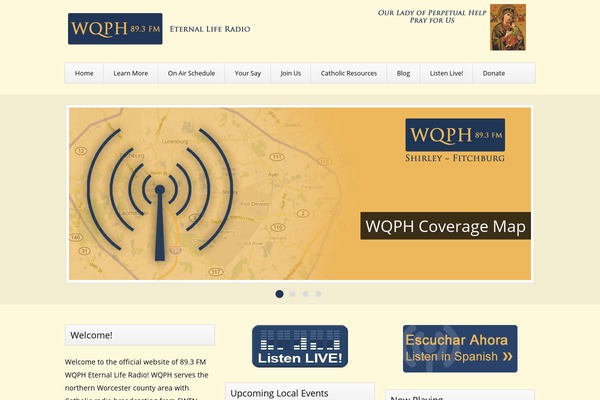 prayersforlife.org site used Trinity