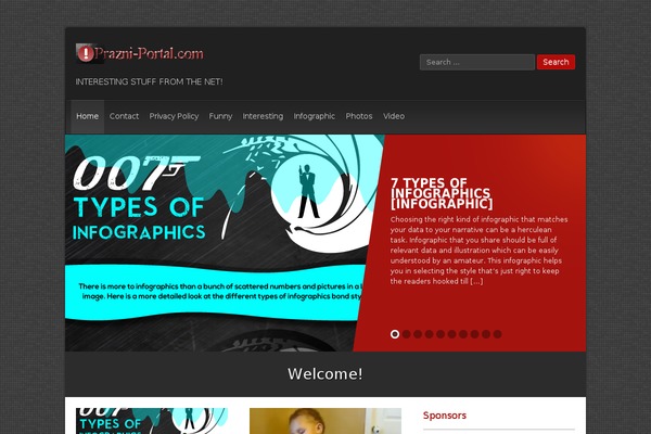 Monaco theme site design template sample