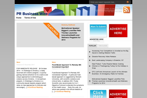 Premiumnews theme site design template sample