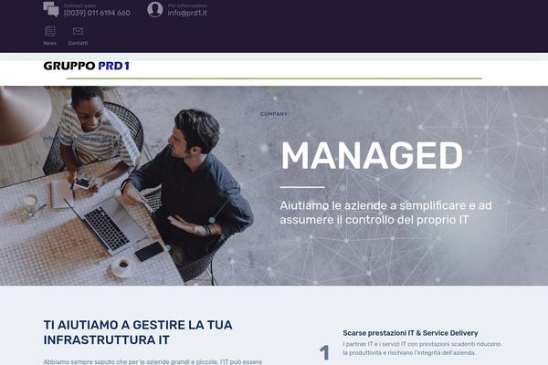 Nanosoft theme site design template sample