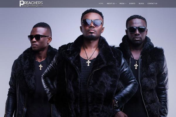 preachersgh.com site used Musicclub-v1-00