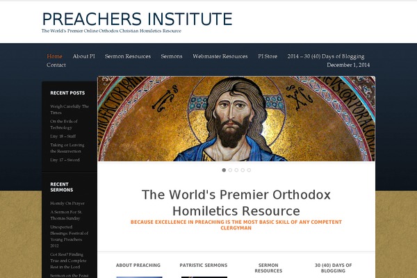 Site using Genesis Responsive Slider plugin