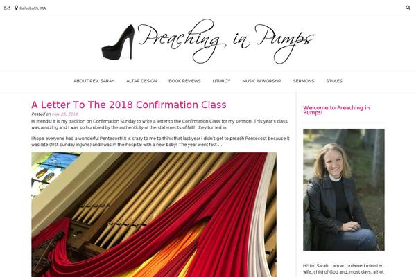 Vogue theme site design template sample
