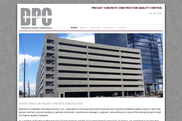 precastconsult.com site used Responsivedesign