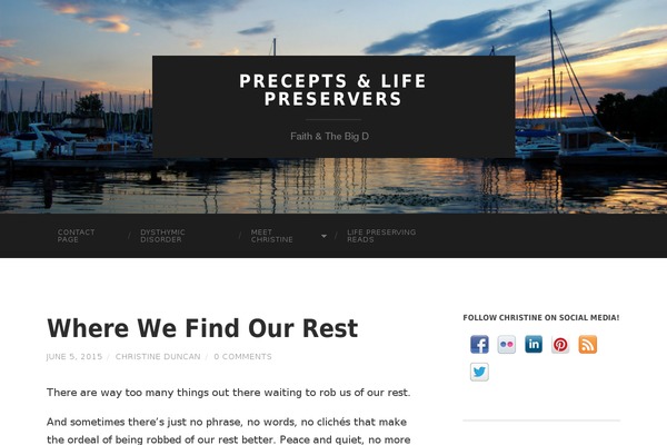 Hemingway theme site design template sample