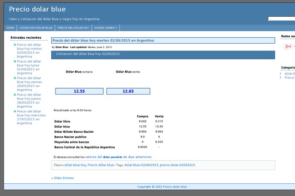 preciodolarblue.com site used AndyBlue