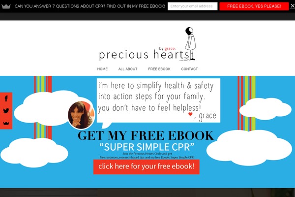 preciousheartsbygrace.com site used Widemag