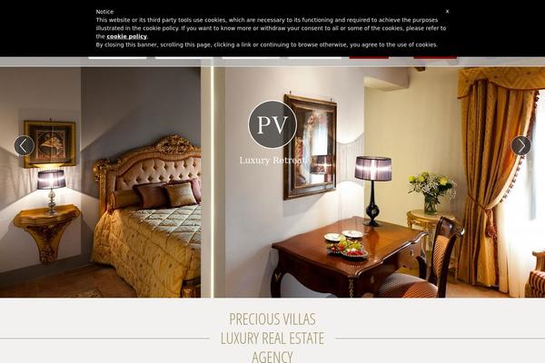 preciousvillas.com site used Pv